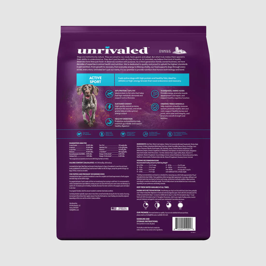 Unrivaled dog food Active Sport 30/20